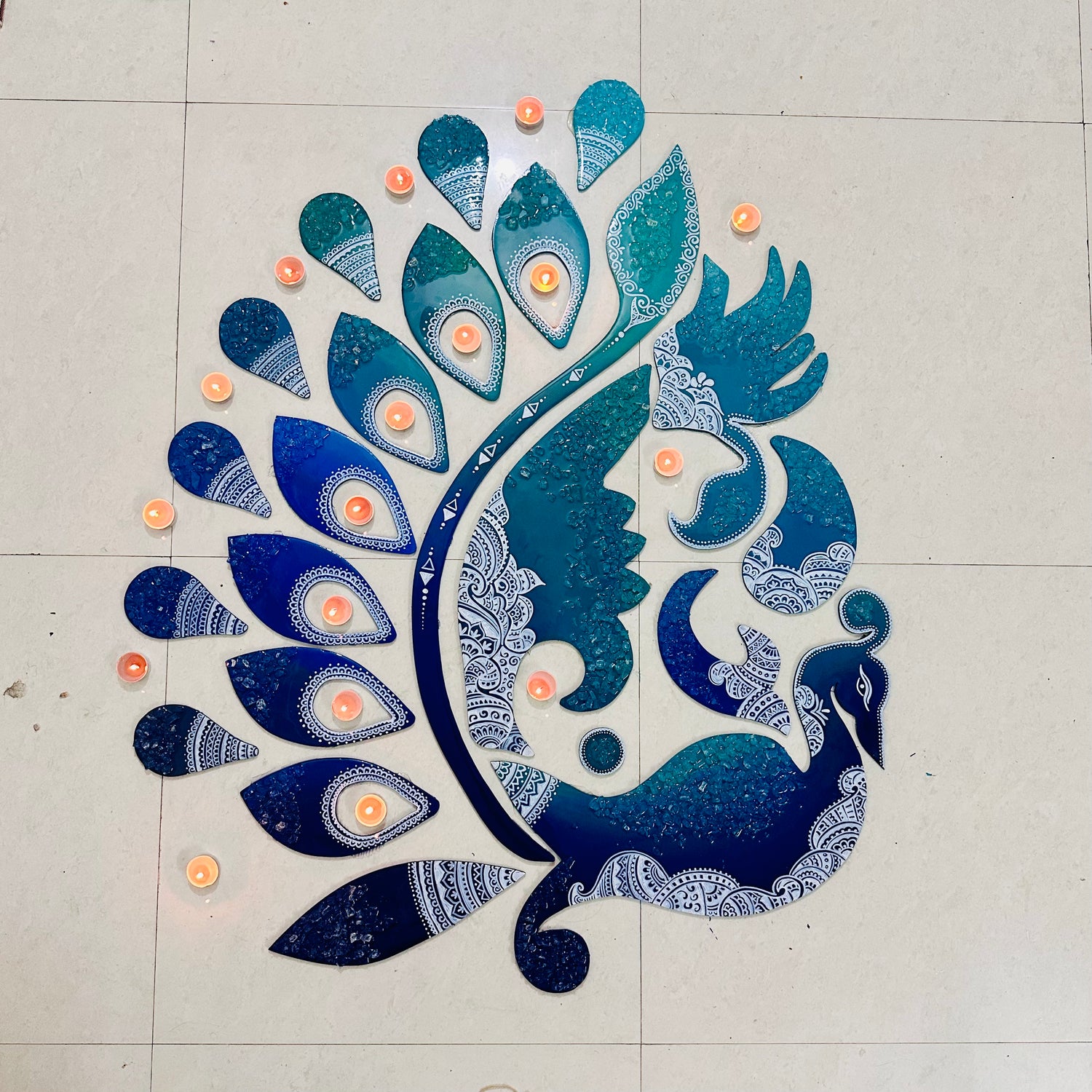 Resin Rangoli