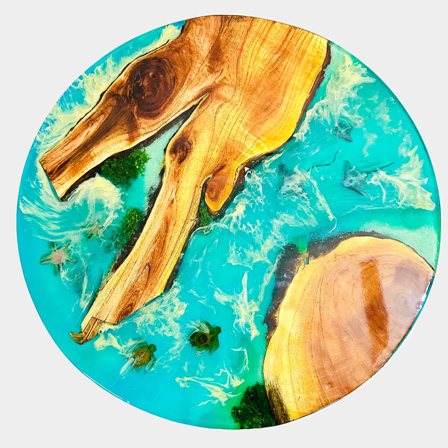 River View Resin Coffee Table