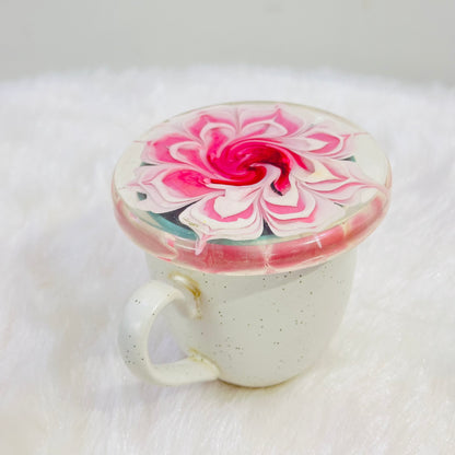 White Flower Coaster