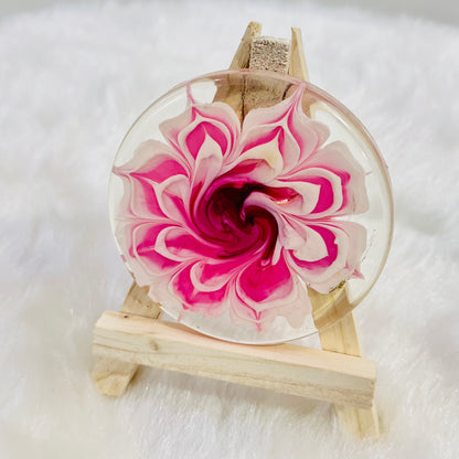 White Flower Coaster