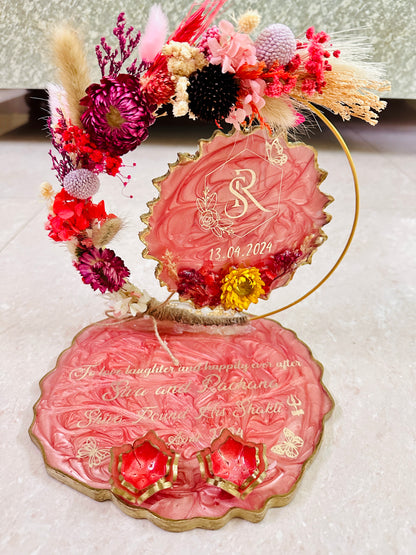 Floral Ring Platter