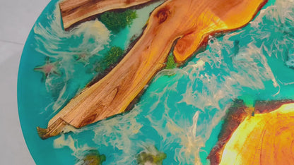 River View Resin Coffee Table